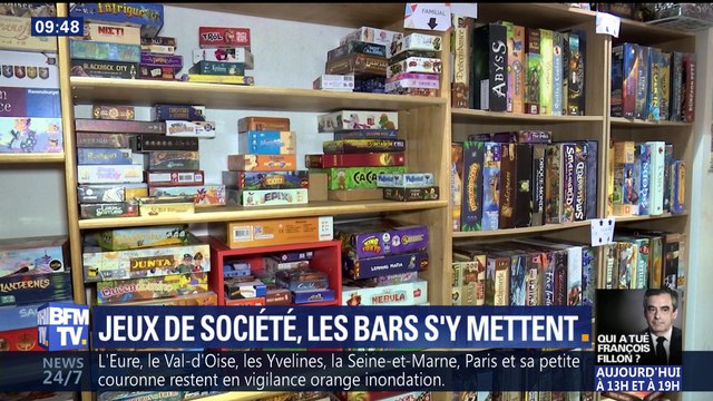 Jeux de société, les bars s'y mettent
