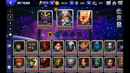 [Marvel Future Fight] Thanos Odin Dormammu