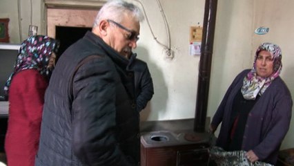 Soba yaşlı çiftin sonu oldu