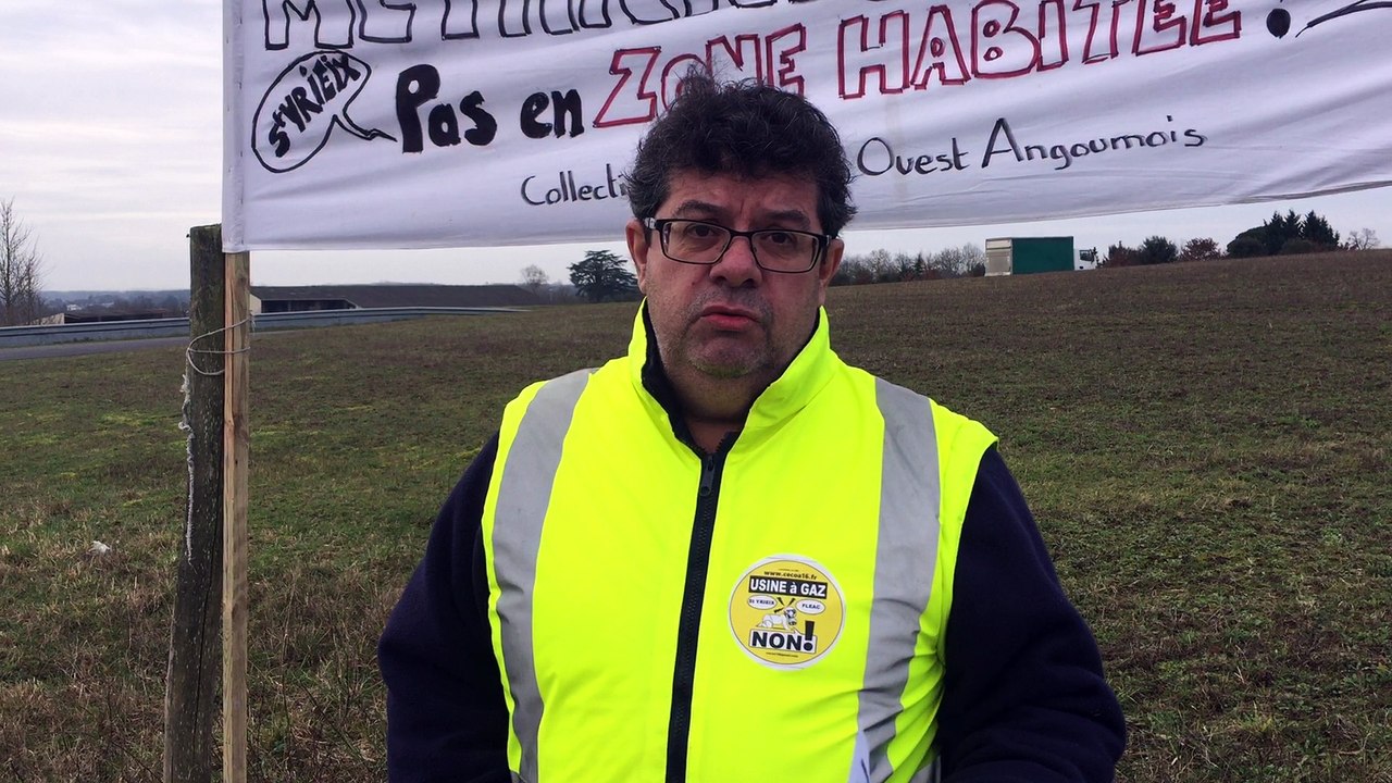 Dominique Lamonerie, vice président de CECOA 16,  fait un point sur la mobilisation