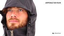 Jaqueta Impermeável Arpenaz 500 Rain Masculino Quechua - Exclusividade Decathlon