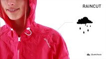 Casaco Impermeável Raincut Feminino Quechua - Exclusividade Decathlon