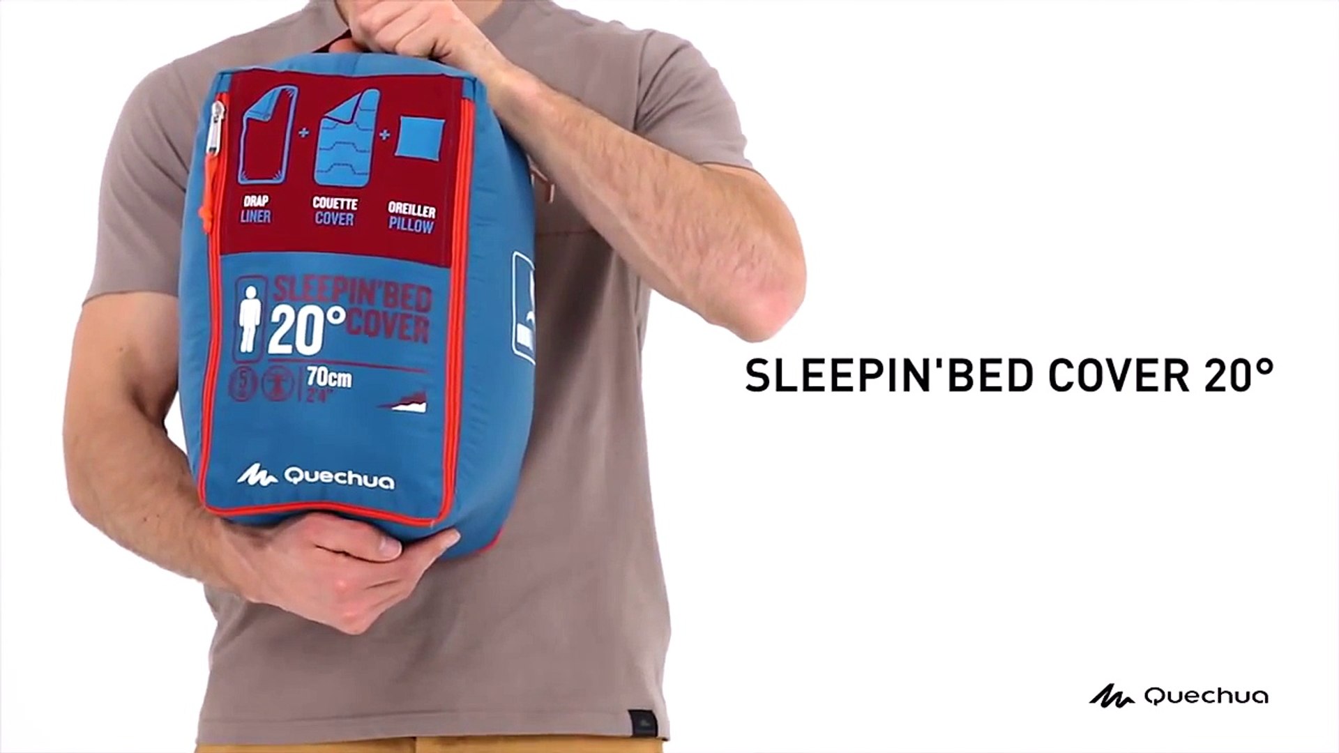 Decathlon sleepin top bed camp