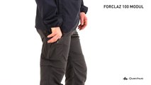 Calça Modular Forclaz 100 Masculina Quechua - Exclusividade Decathlon