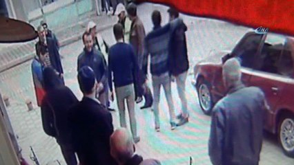 Hırsız sanılan FETÖ şüphelisinin kovalanma anı kamerada