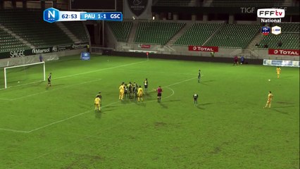 Coup franc bien tiré par GBAKLE