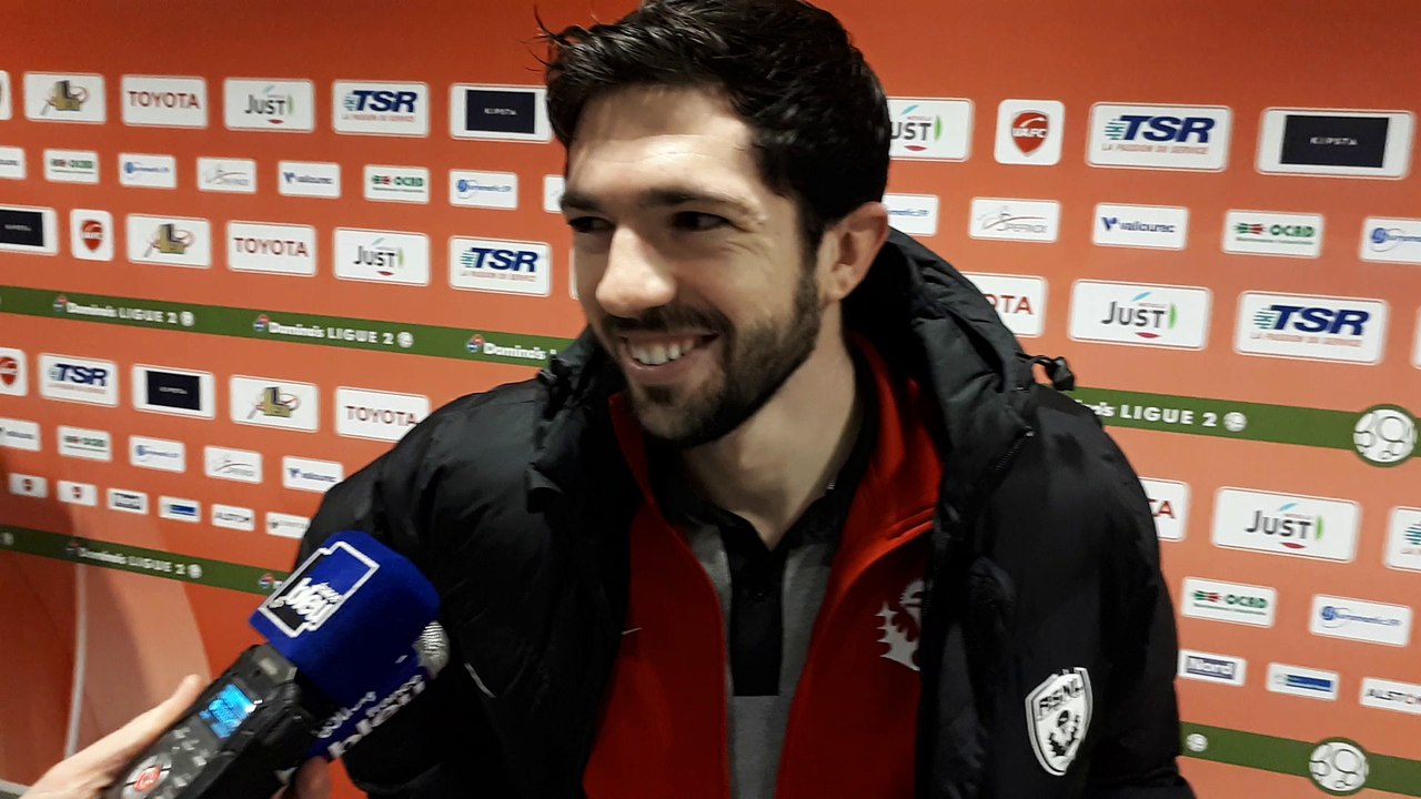 Le bonheur de Muratori auteur du premier but de sa carrière pro avec l'ASNL à Valenciennes