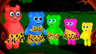 Cartoon Tarzan mega gummy bear finger family song