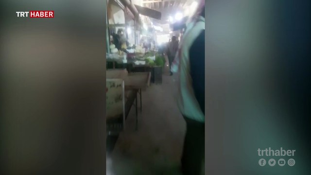 PYD/PKK, Azez'de sivillere saldırdı: Çok sayıda yaralı var