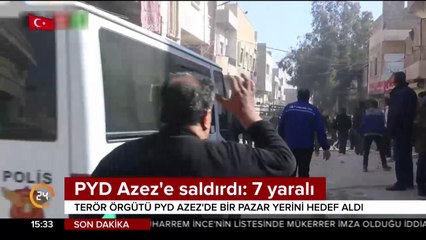 PYD, Azez'e saldırdı