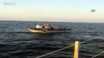 Makine arızası yapan teknedeki kaçaklar, Sahil Güvenlik ekiplerince kurtarıldı