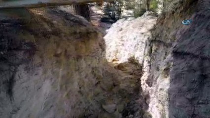 - Burseya Dağı'ndaki Hendekler Temizleniyor