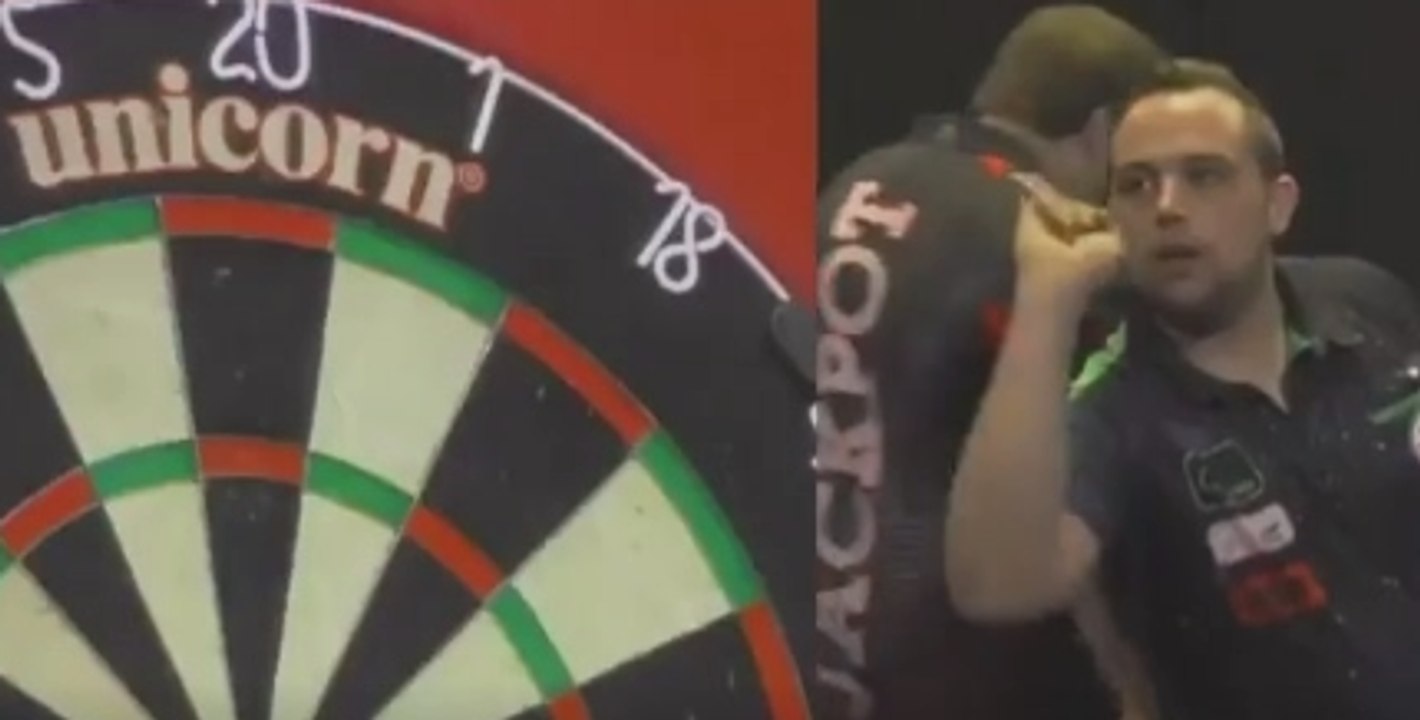 The reason why Adrian Lewis has been suspended by the PDC, what a wanker.