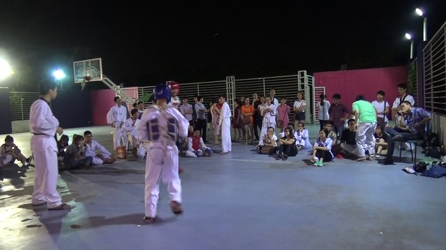 CLB Taekwondo ĐH Thăng Long thứ 5 23-6-2016 sinh nhật 7 tuổi của clb 00040
