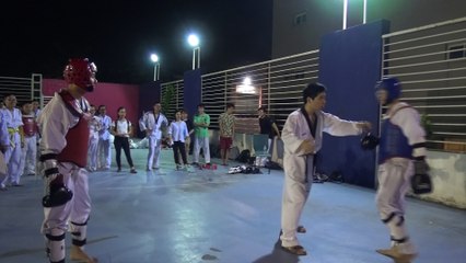 CLB Taekwondo ĐH Thăng Long thứ 5 23-6-2016 sinh nhật 7 tuổi của clb 00049