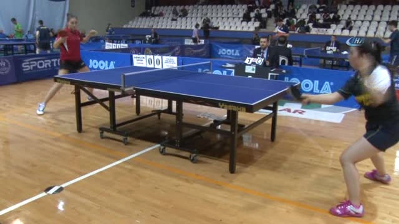 Masa Tenisi Spor Toto Süper Ligi'nin 4. Etap Maçları Başladı