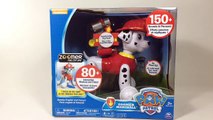 Paw Patrol Zoomer Marshall Interive Pup Robot w Missions - Unboxing Demo Review