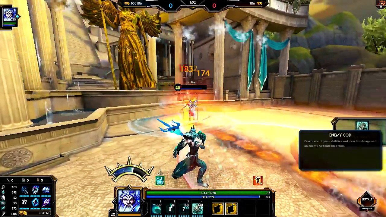 SMITE: POWER BUILDS - POSEIDON / SUSANO / MEDUSA
