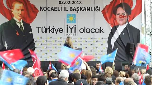 Kocaeli İyi Parti Lideri Meral Akşener, İyi Parti Kocaeli İl Başkanlığı Binası Açılışına Katıldı 1