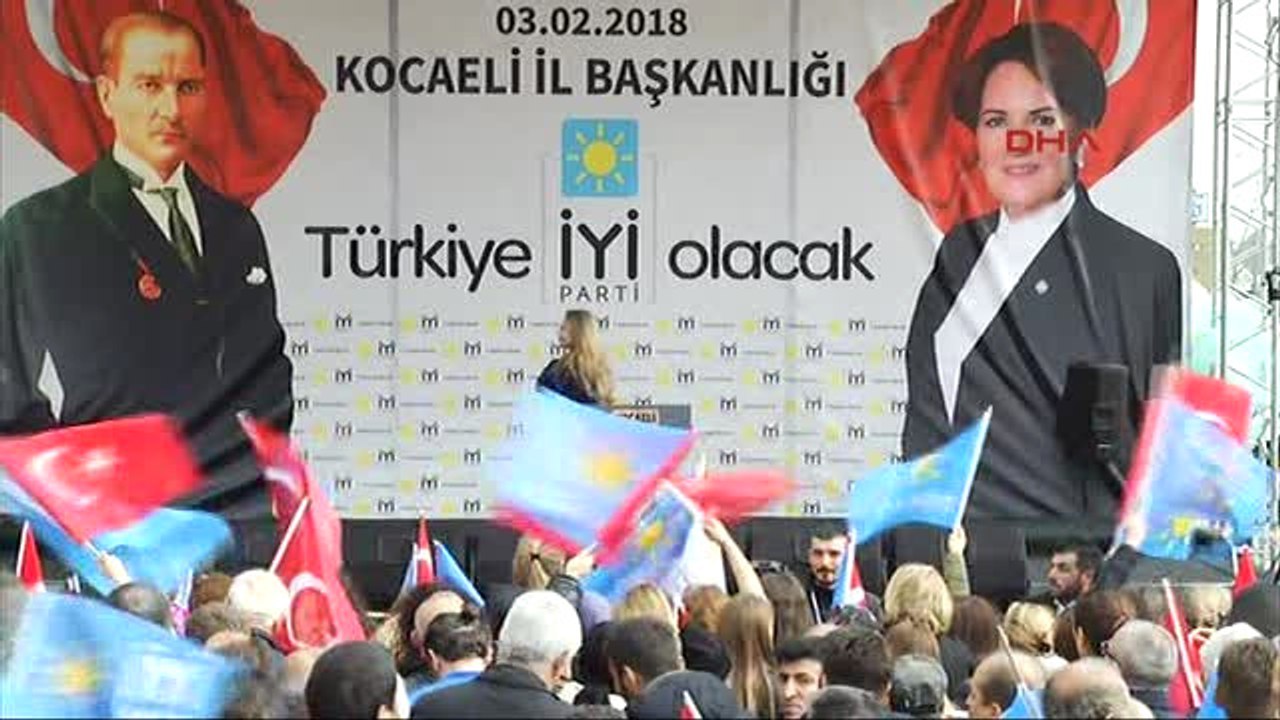 Kocaeli İyi Parti Lideri Meral Akşener, İyi Parti Kocaeli İl Başkanlığı Binası Açılışına Katıldı 1