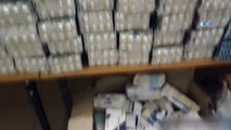 Kamyonetten 35 bin tablet kaçak ilaç ele geçirildi