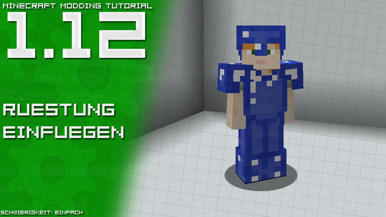 Rüstung einfügen | Minecraft Modding Tutorial [1.12 | DE/GER]