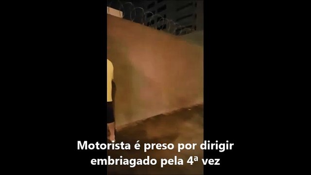 Motorista é preso por dirigir embriagado em Vila Velha