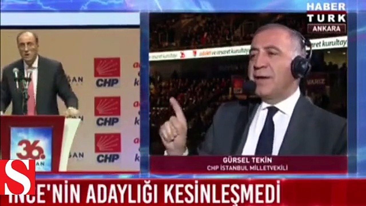 CHP�li Tekin�in oy açıklamasına sunucudan cevap...
