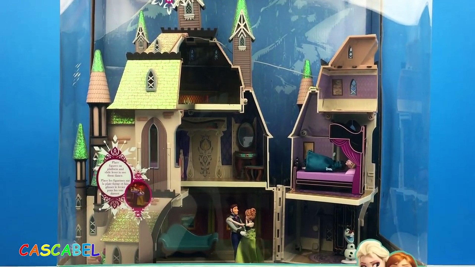 Disney frozen castillo Arendelle Anna - Muñecas