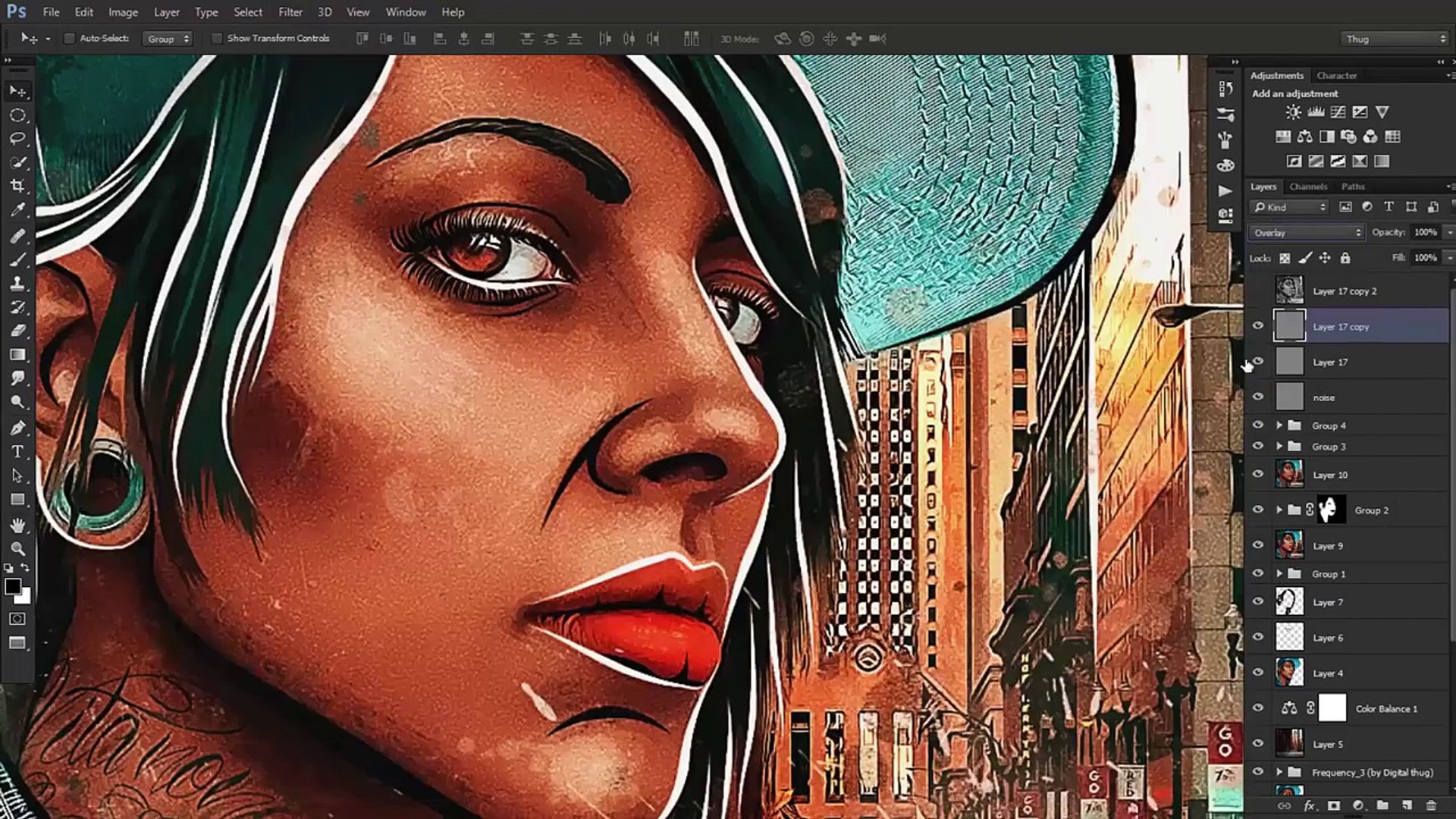 ⁣CARTOON STYLE| Арт обработка портрета в фотошоп (Photoshop). Часть 1 - Подготовка | by digital thug