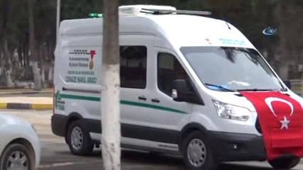 Şehitlerin Naaşı Gaziantep'e Getirildi
