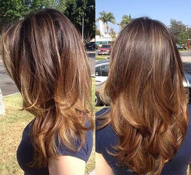 How to cut a Long Layered Haircut Tutorial Step by Step