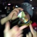 Eagles Fans Chant ‘Asshole’ And Pour Beer All Over A Lone Patriots Fan
