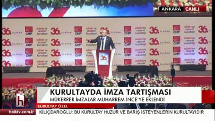 Muharrem İnce :Mükerrer oy istemiyorum