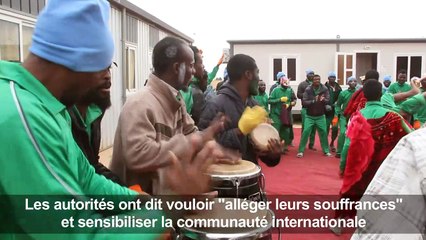 Libye: des migrants manifestent contre leur détention