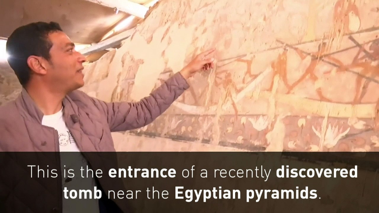 4,400 year-old tomb discovered near Egyptian pyramids