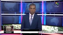 teleSUR Noticias: Maduro, proclamado candidato presidencial del PSUV