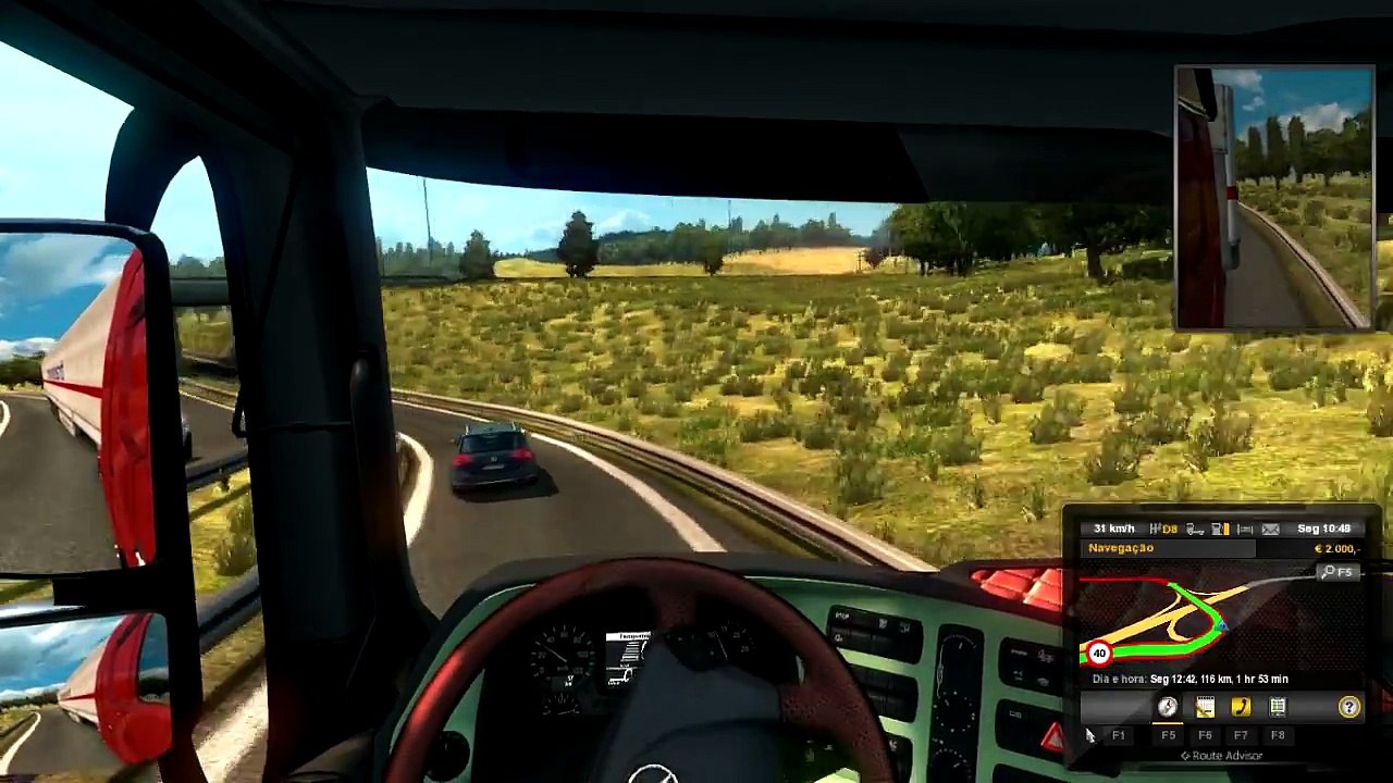 Euro Truck Simulator 2 #1 - Vivendo disso