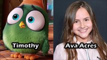 Charers and Voice Actors - The Angry Birds Movie
