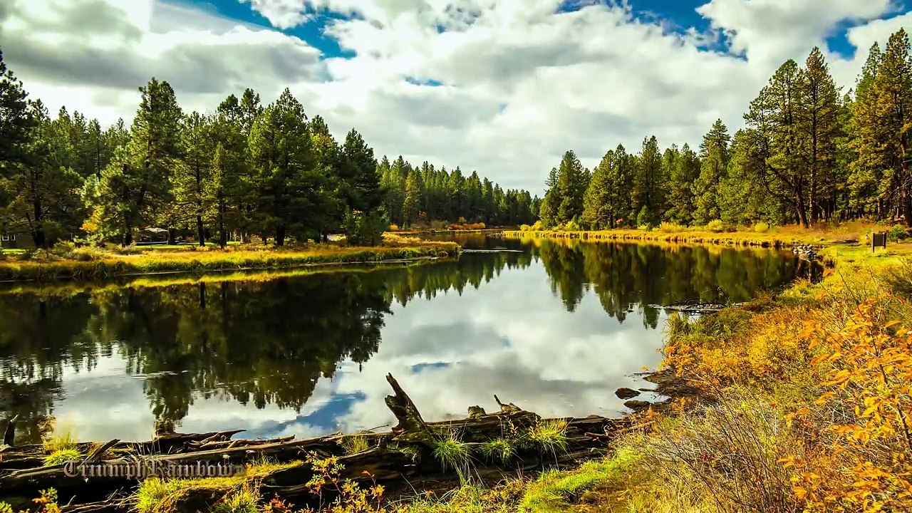 Fall Foliage at Bend (1) Oregon 4K UHD