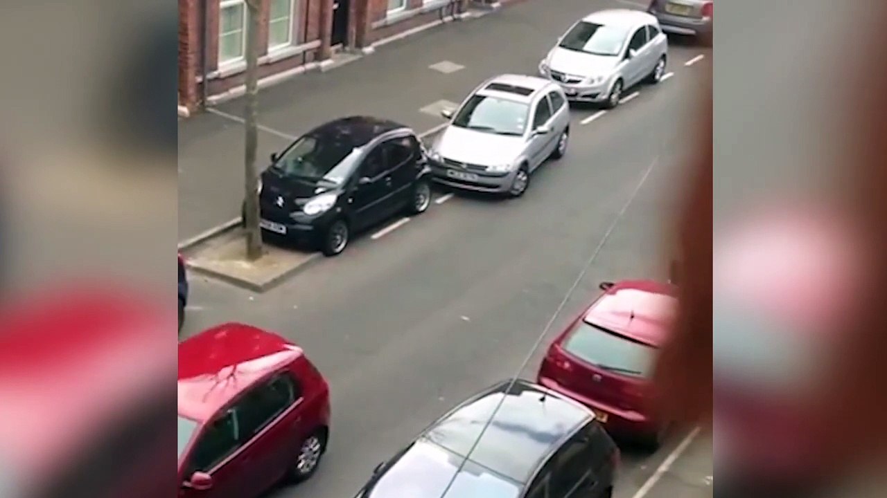 con quien a prendio a manejar experta en estacionamiento