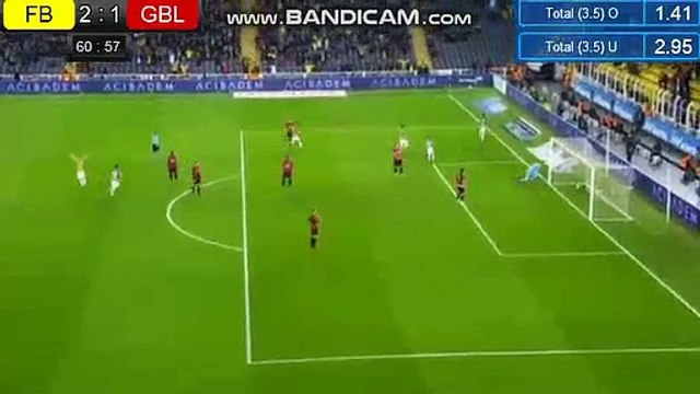 Nabil Dirar Goal HD - Fenerbahce 2-1 Genclerbirligi 03.02.2018