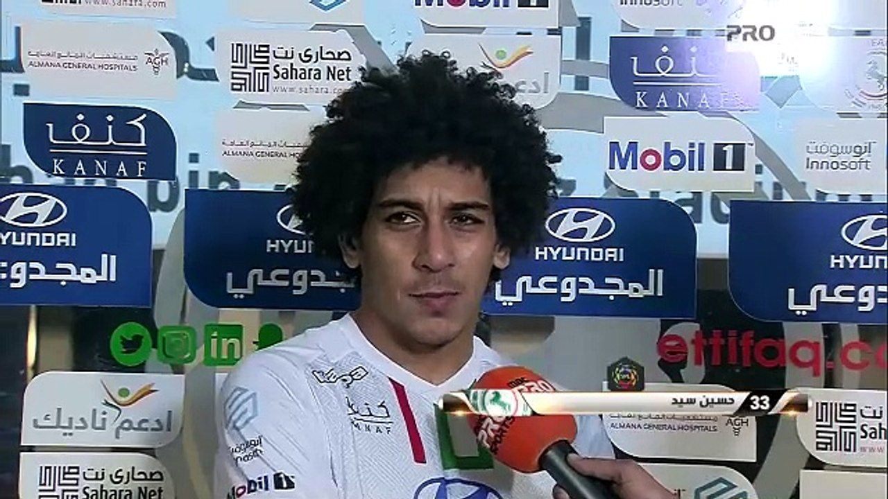 حديث لاعب الاتفاق حسين السيد بعد فوز فريقه على الفتح في الجولة الـ20 من دوري المحترفين السعودي