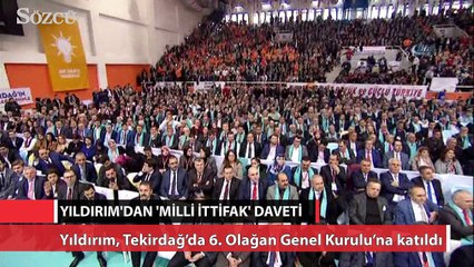Yıldırım’dan Kılıçdaroğlu’na ‘milli ittifak’ daveti