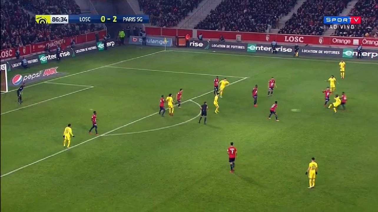 Amazing Lo Celso Goal  - Lille vs PSG 0-3 HD 03/02/2018