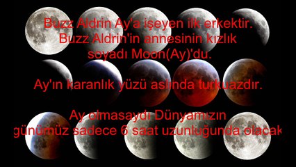 AYLA İLGİLİ İLGİNÇ BİLGİLER