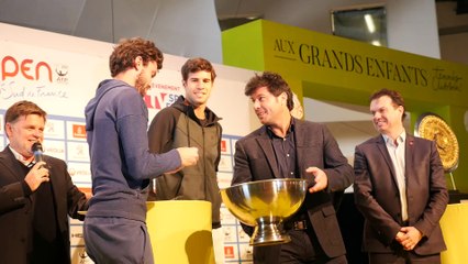 Tirage au sort de l'Open Sud de France 2018