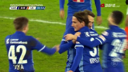 Christian Schneuwly Goal HD - Luzern 2 - 0 Lausanne - 03.02.2017 (Full Replay)