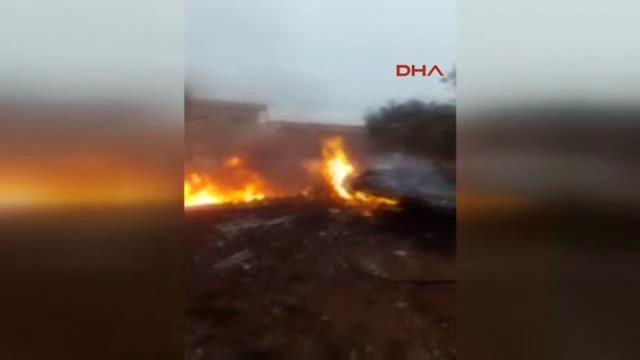 Diyarbakır Suriye'de Rus Uçağı Düşürüldü İddiası