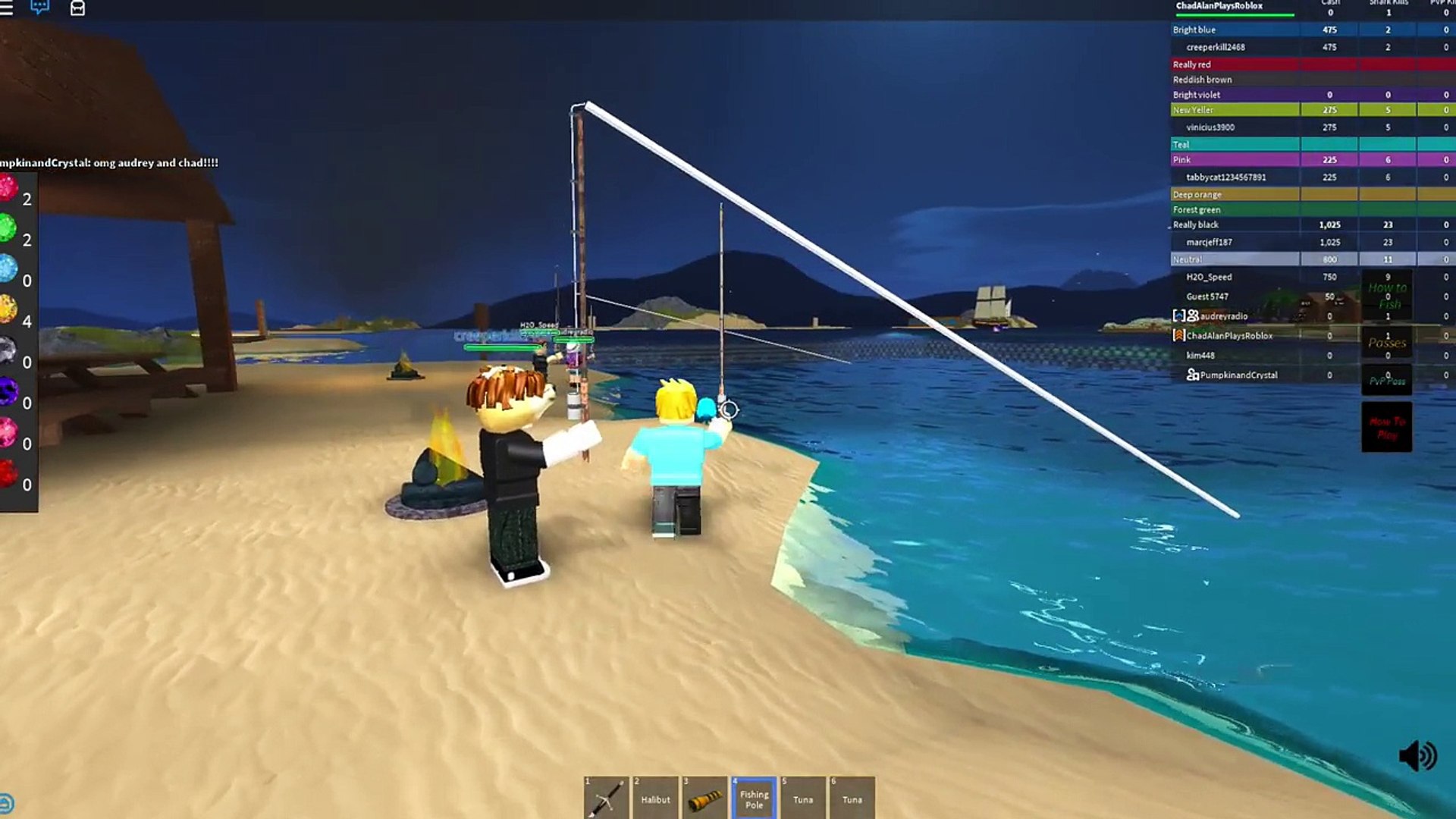 Roblox Shark Attack That Shark Tried To Eat Me Gamer Chad Plays Video Dailymotion - waving guest roblox